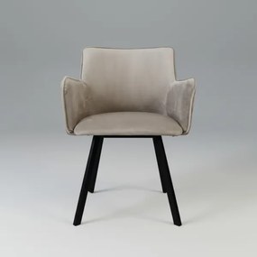 Sedia da pranzo AMELIA taupe