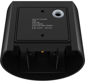 APLED - Applique a LED da esterno OVAL 2xLED/3W/230V IP65