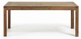 Kave Home - Tavolo allungabile Briva impiallacciato rovere invecchiato finitura 180 (230) x 90 cm