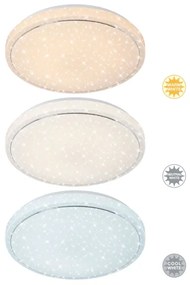 Brilo - Plafoniera LED dimmerabile STARRY SKY LED/18W/230V 3000-6500K + +TC