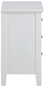 Comodino bianco Linnea - Actona