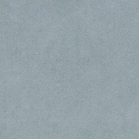 Letto singolo imbottito con contenitore azzurro con materasso e topper inclusi 90x200 cm Bunny – Ropez