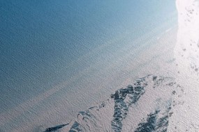 Stampa su tela – Catena montuosa innevata