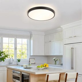 Brilagi - Lampada dimmerabile a LED GLASS POOL DOUBLE LED/60W/230V 50 cm nero + telecomando