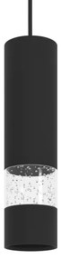 Eglo 39705 - Lampadario LED a sospensione con filo BERNABETA 1xGU10/4,6W/230V nero