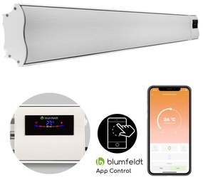 blumfeldt Cosmic Beam Smart 30 riscaldatore radiante a infrarossi 3000W gestione da app telecomando