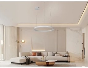 Lampadario a sospensione con filo LED dimmerabile LED/42W/230V 3000-6500K + telecomando