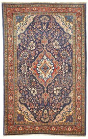 Jozan Tappeto persiano 210 x 130 Blu (Iran) Annodato A Mano