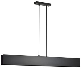 Lampadario Moderno 4 Luci Hachiman In Acciaio Nero