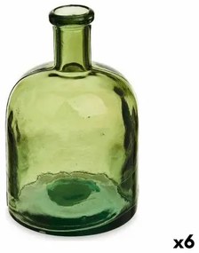 Bottiglia Decorazione Larghezza 15 x 23,5 x 15 cm Verde (6 Unità)