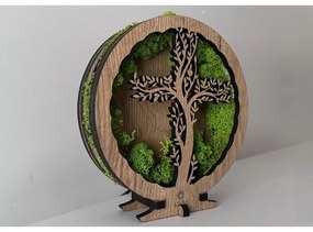 Li-Go 23622/DUB2 - LED Lampada decorativa da tavolo dimmerabile a LED/12W/230V 20x22 cm rovere