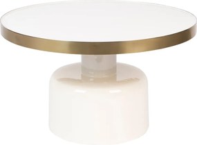 Tavolino rotondo in metallo ø 60 cm Glam – Zuiver