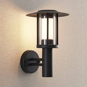 Lindby Applique da esterni LED Gregory grigia