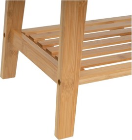 Panca in colore bianco e naturale - Casa Selección