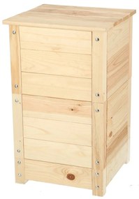 Compostiera in colore naturale Worm - Esschert Design