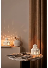 Portacandele natalizio in ceramica bianca Lighthouse, ø 12 cm Urbania Lighthouse Glassalen - Kähler Design