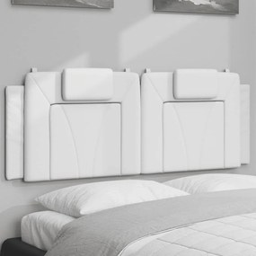 Cuscino Testiera Bianco 120 Cm İn Similpelle /
