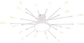 Plafoniera LED Sole Ø 80 cm bianco IP20 cct da bianco caldo a bianco freddo con regolazione di temperatura, 2070 lumen NOVECENTO