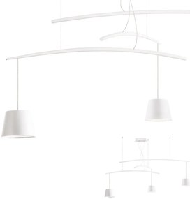 Redo 01-1524 - Lampadario LED a sospensione con filo LOLLI 3xLED/6W/230V bianco
