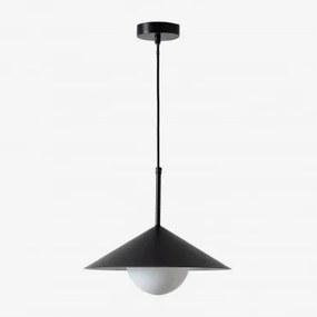 Lampada Da Soffitto In Ferro Bagioli Nero - Sklum