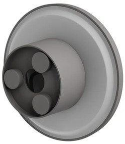 Applique a LED da esterno PIATTA LED/18W/230V 3000/4000/6000K IP44 grigio