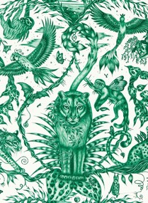 Clarke & Clarke Carta da parati Bosque Dreams - Seafoam