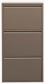 Scarpiera da parete con scomparti a ribalta Caruso