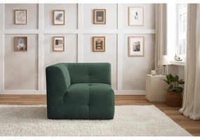 Modulo divano verde scuro Kleber - Bobochic Paris