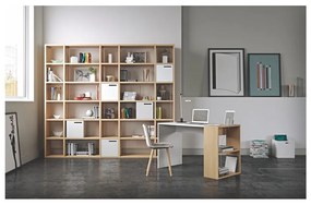 Libreria in rovere 255x224 cm Pombal - TemaHome