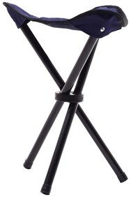 Sedia da campeggio pieghevole blu