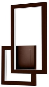 Lampada da parete LED 20W 230V 3000K marrone