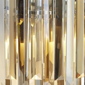 Searchlight 9832-2CC -Applique di cristallo CLARISSA 2xE14/40W/230V