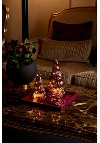 Decorazione leggera bordeaux ø 13 cm Lucy - Sirius