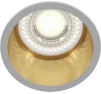 Faretto da incasso Downlight in Alluminio Reif Bianco con Oro