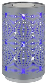 Globo 21018G - Lampada da tavolo LED RGB AMIYAH LED/1W/5V 500 mAh grigia