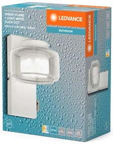 Ledvance - Applique a LED da bagno ORBIS FLAME LED/5,5W/230V IP44 bianco