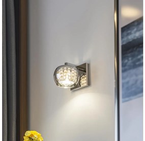 Brilagi - LED Applique di cristallo JEWEL 1xG9/42W/230V