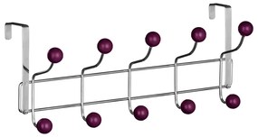 Appendiabiti in metallo bordeaux-argento 41 cm - Premier Housewares