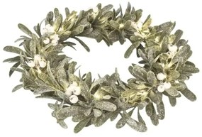 Ghirlanda natalizia con 25 LED, 3xAA, Ø 35 cm