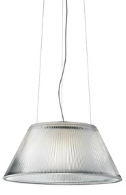 Flos Romeo Moon Suspension 2 Lampada sospesa 50 cm a luce diffusa in Vetro trasparente