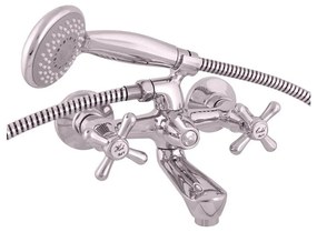 RAV Slezák MK154.5/1 - Set per vasca con miscelatore MORAVA, cromo lucido