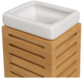 Set di accessori da bagno in bambù in colore naturale - Casa Selección
