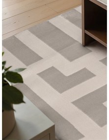 Tappeto grigio/color crema 200x280 cm Perles Onyx – Elle Decoration