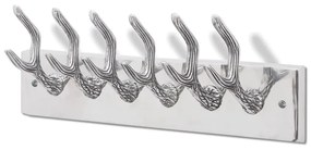 Attaccapanni Appendiabiti İn Alluminio Colore Argento /