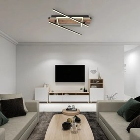 Globo 67299D3 - Plafoniera COLLI LED/40W/230V beige/nera