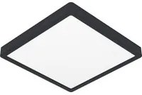 Plafoniera Moderna Fueva 5 In Acciaio Nero Led Integrato 20,5W 3000K Ip20