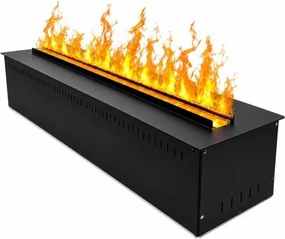 Camino elettrico a Vapore Acqueo 3D APP bruciatore inserto da incasso L 75 VAPOR75