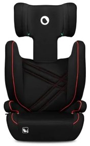 Lionelo - Seggiolino auto HUGO i-Dimensioni 100-150 cm nero/rosso