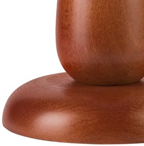 Lampada da tavolo PERA 1xE27/60W/230V marrone/faggio