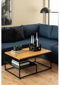 Tavolino CORA quercia/nero